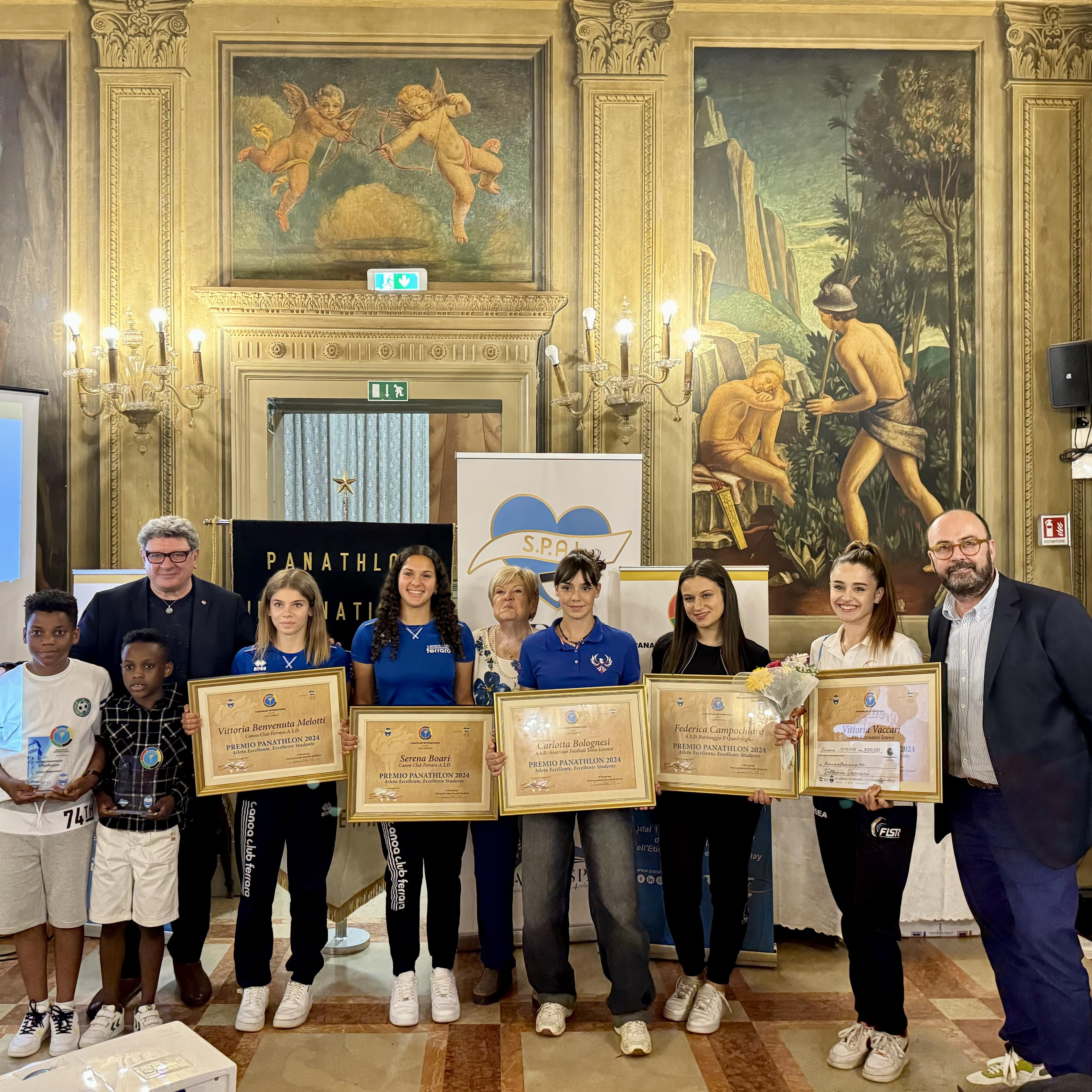 Consegnati i riconoscimenti Panathlon con la prima edizione del Premio Panathlon SPeciALissimi