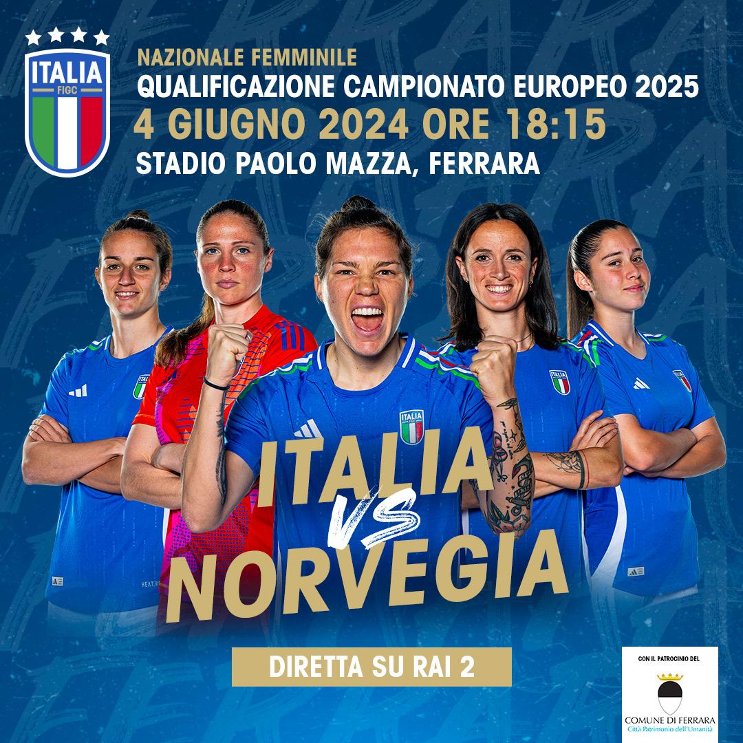 Italia - Norvegia, prosegue la prevendita per il match delle Azzurre